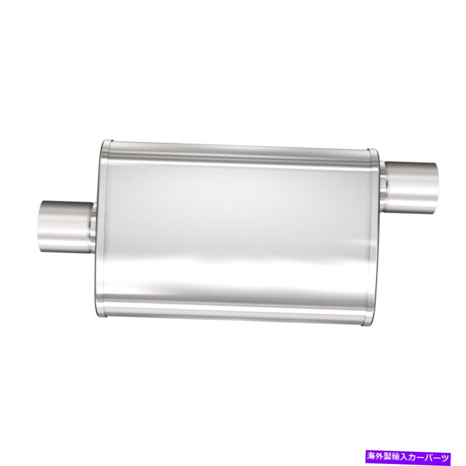 供え マフラー Magnaflow 12158 '' x ''楕円形のマフラーセンターイン デュアルアウト 