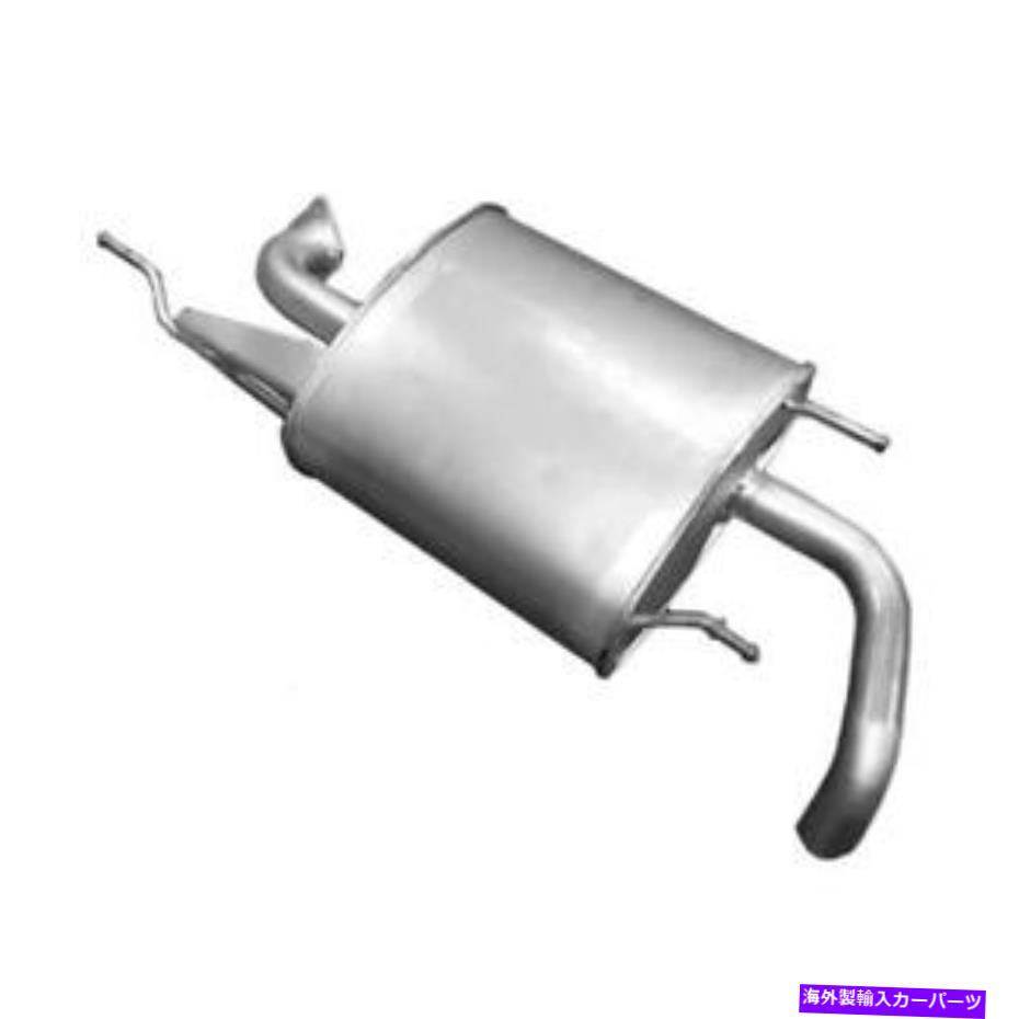 マフラー 2016-2017スバルクロストレックの排気マフラー Exhaust Muffler for 2016-2017 Subaru Crosstrek【並行輸入品】