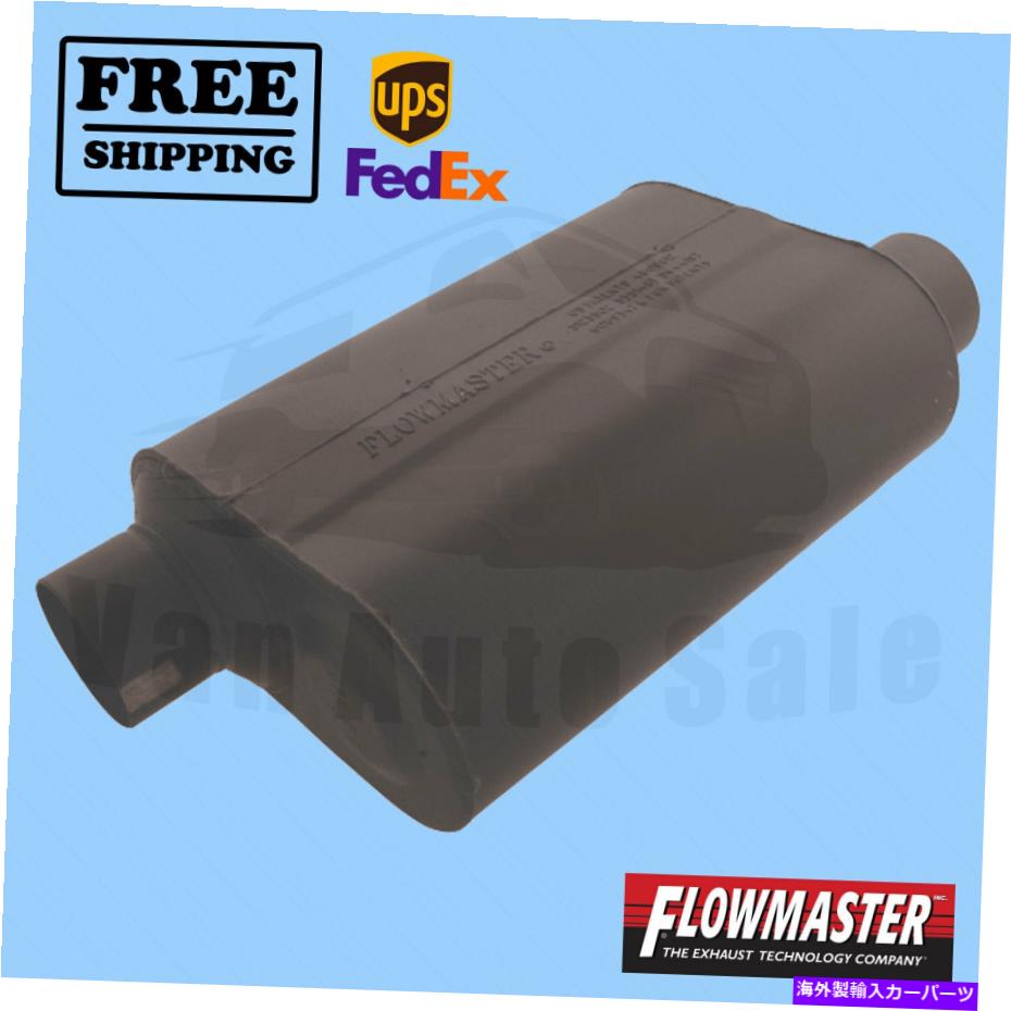 マフラー Dodge W350 1989-1993用の排気マフラーフローマスター Exhaust Muffler FlowMaster for Dodge W350 1989-1993【並行輸入品】