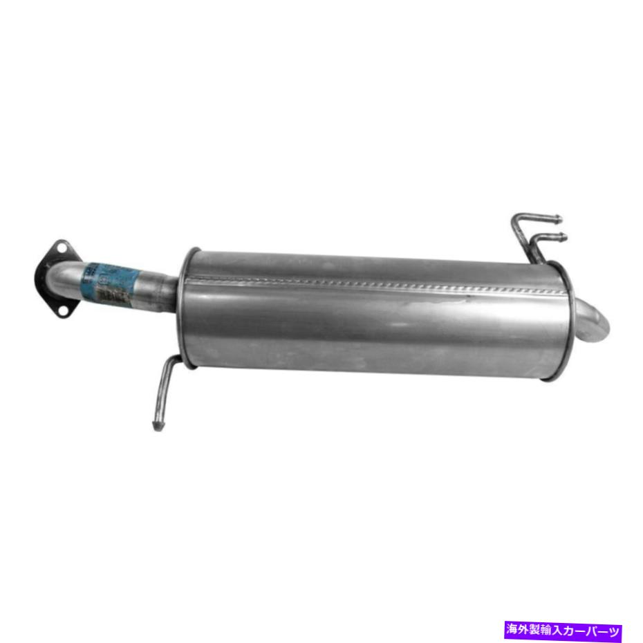 マフラー Kia Soul 10-11ウォーカー静かなフローステンレス鋼ラウンドベアエキゾーストマフラー For Kia Soul 10-11 Walker Quiet-Flow Stainless Steel Round Bare Exhaust Muffler【並行輸入品】