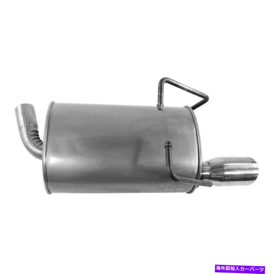マフラー ダッジジャーニー11-19エキゾーストマフラー静かなフローステンレススチールドライバー側 For Dodge Journey 11-19 Exhaust Muffler Quiet-Flow Stainless Steel Driver Side【並行輸入品】