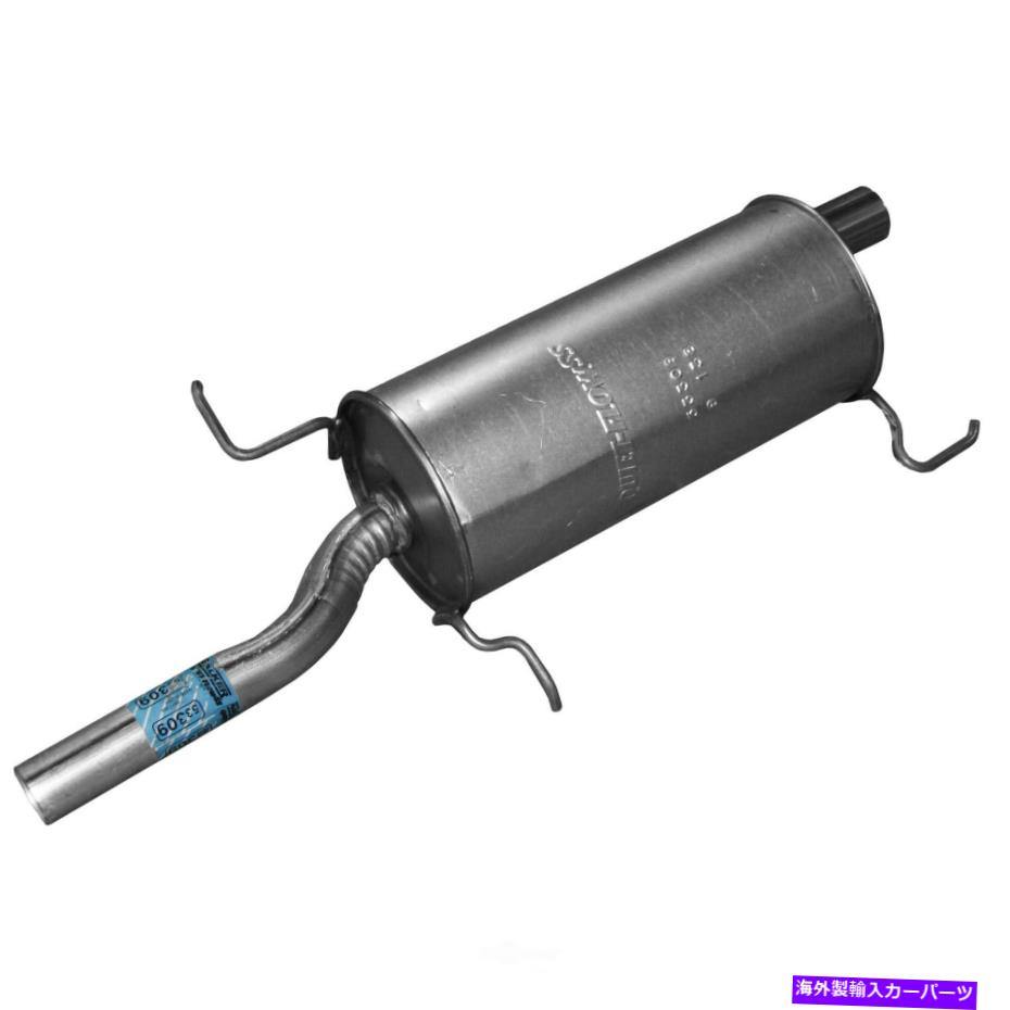 マフラー エキゾーストマフラーアセンブリ - キエットフローSSウォーカー53309に適合98-03フォードエスコート Exhaust Muffler Assembly-Quiet-Flow SS Walker 53309 fits 98-03 Ford Escort【並行輸入品】
