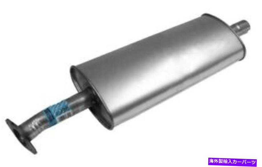 マフラー エキゾーストマフラーアセンブリ - キエットフローSSマフラーアセンブリウォーカー53390 Exhaust Muffler Assembly-Quiet-Flow SS Muffler Assembly Walker 53390【並行輸入品】
