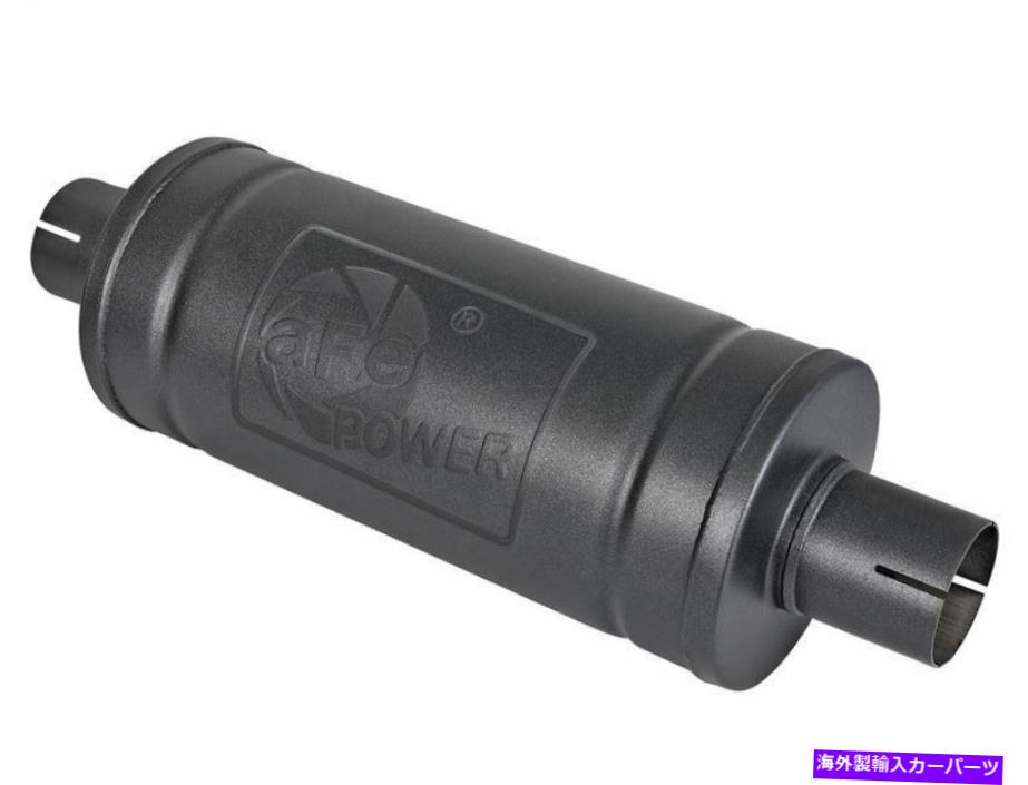 マフラー AFE POWER49M00007-B MACH FORCE-XP 409ステンレススチールマフラーw/ハイテンプメタ AFE Power 49M00007-B MACH Force-Xp 409 Stainless Steel Muffler w/ High-Temp Meta【並行輸入品】