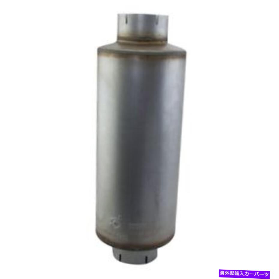 マフラー ドナルドソンスタイル1ラウンドマフラー Donaldson Style 1 Round Muffler【並行輸入品】