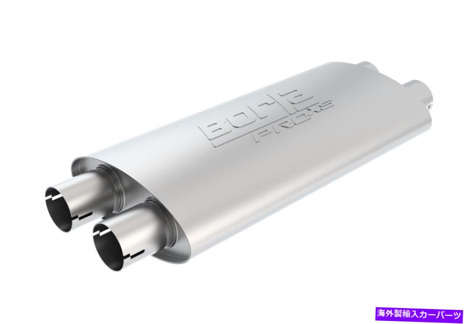 マフラー Borla Universal Proxs Muffler -Oval Dual/Dual Inlet/Autelet 2.5inチューブ19inx4i Borla Universal Proxs Muffler - Oval Dual/Dual Inlet/Outlet 2.5In Tubing 19Inx4i【並行輸入品】