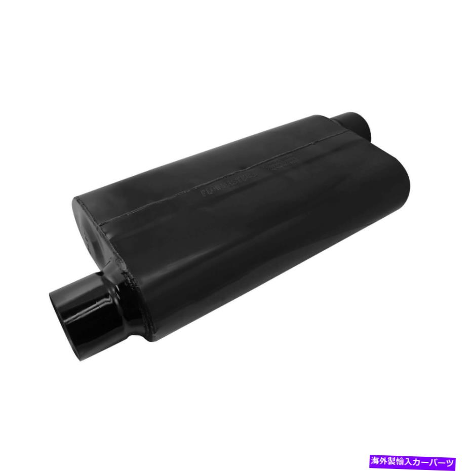 マフラー Flowmaster 854063-12 60シリーズレースマフラー-4.00インチ。オフセットイン / 4.00インチ。 Flowmaster 854063-12 60 Series Race Muffler - 4.00 in. Offset In / 4.00 in. O...【並行輸入品】