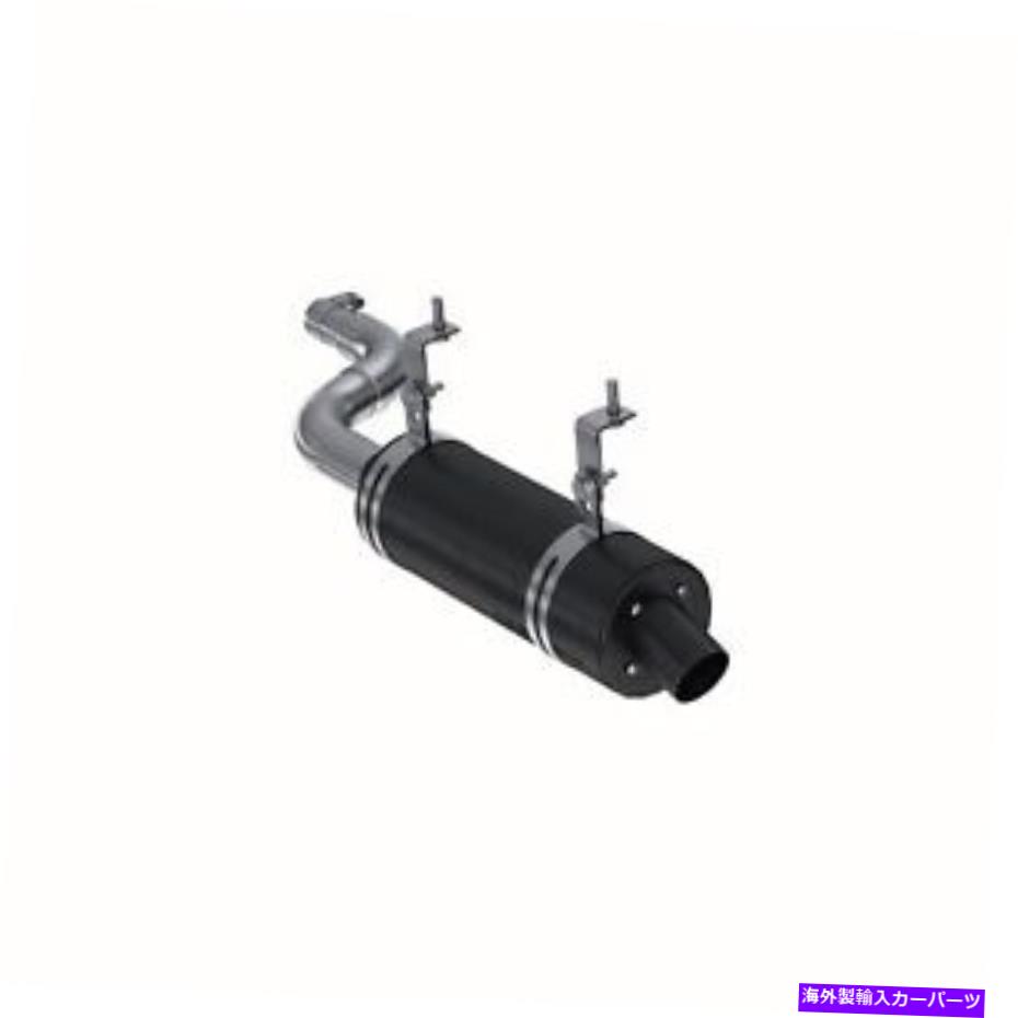 マフラー MBRPエキゾーストスポーツマフラー。 USFSが承認したSpark Artercortorが含まれています。 MBRP Exhaust Sport Muffler. USFS Approved Spark Arrestor Included.【並行輸入品】