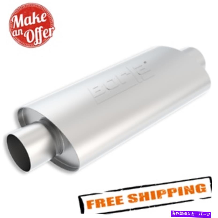 マフラー Borla 40948 XR-1ステンレススポーツマンレーシングマフラー Borla 40948 XR-1 Stainless Sportsman Racing Muffler【並行輸入品】 76,956円