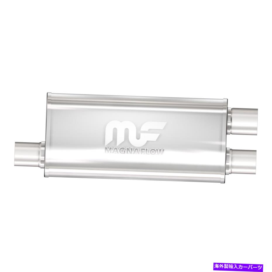マフラー Magnaflow 14266ユニバーサルパフォーマンスマフラー-2.5/2.25 Magnaflow 14266 Universal Performance Muffler - 2.5/2.25【並行輸入品】