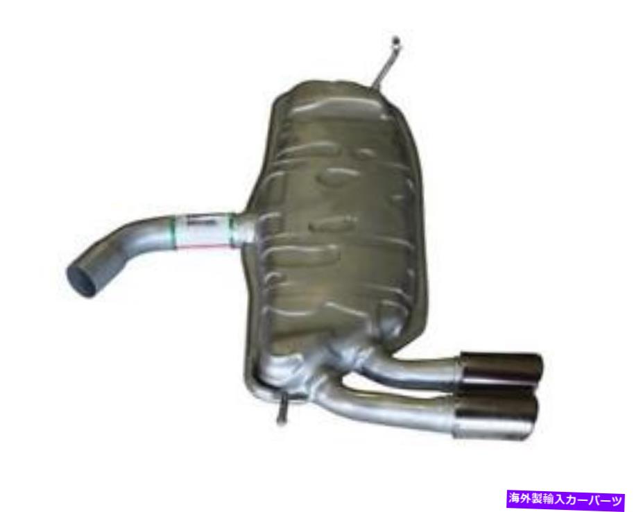 マフラー 2008年の排気マフラーフォルクスワーゲンGTIターボ2.0L L4ガスDOHC Exhaust Muffler for 2008 Volkswagen GTI Turbo 2.0L L4 GAS DOHC【並行輸入品】