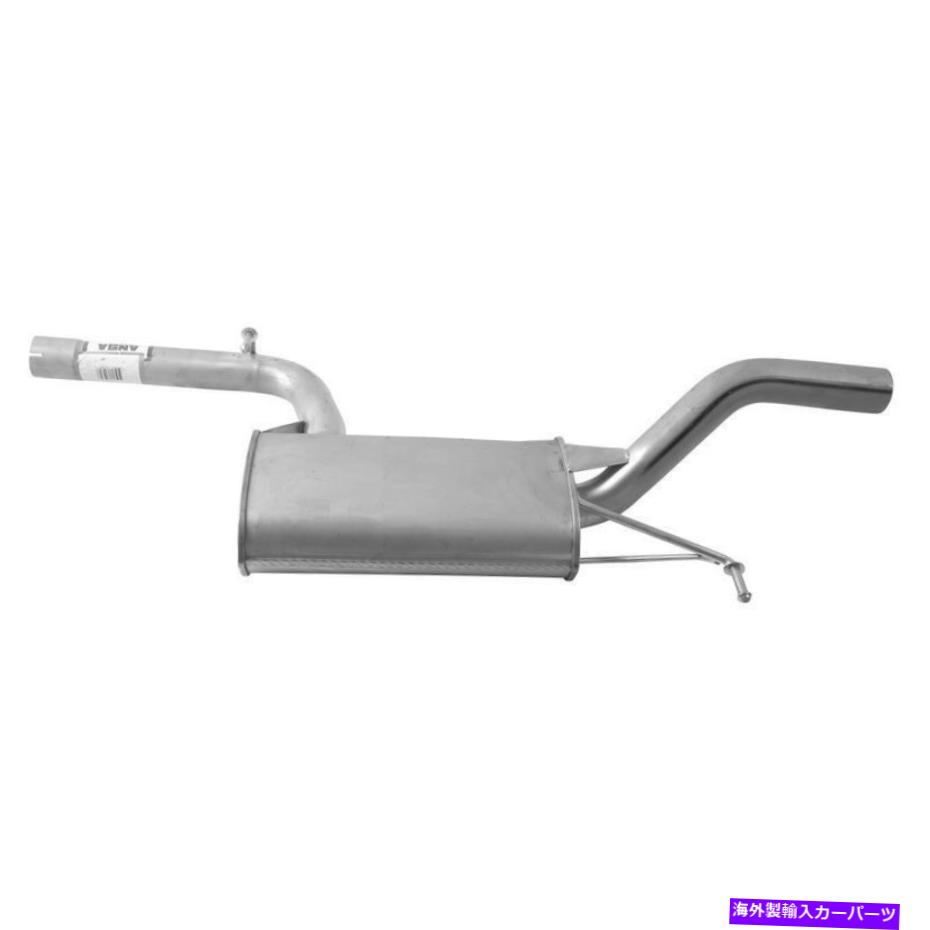 マフラー 2010年の排気マフラーフォルクスワーゲンパサートターボ2.0L L4ガスDOHC Exhaust Muffler for 2010 Volkswagen Passat Turbo 2.0L L4 GAS DOHC【並行輸入品】