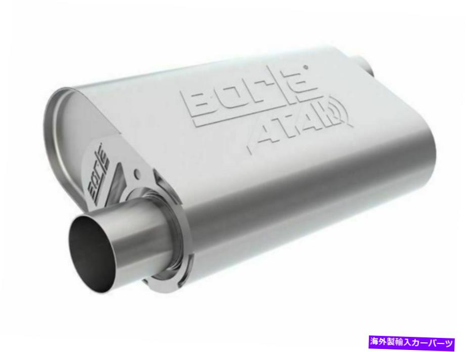 マフラー Borla S -Typecratemuffler -atak -400947 Borla S-TypeCrateMuffler - ATAK - 400947【並行輸入品】