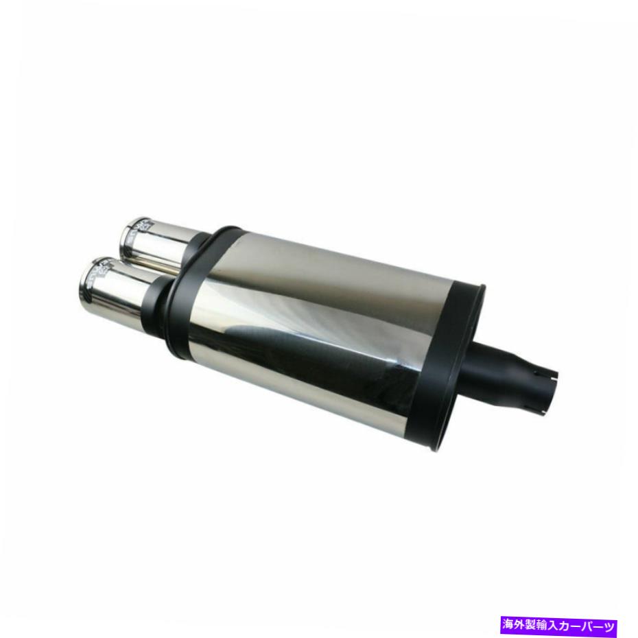 マフラー ユニバーサル排気リアマフラー排気パイプブラックレムスチューブテール2-2.5インチ1PC Universal Exhaust Rear Muffler Exhaust Pipe Black Remus Tube Tail 2-2.5inch 1pc【並行輸入品】 75,141円