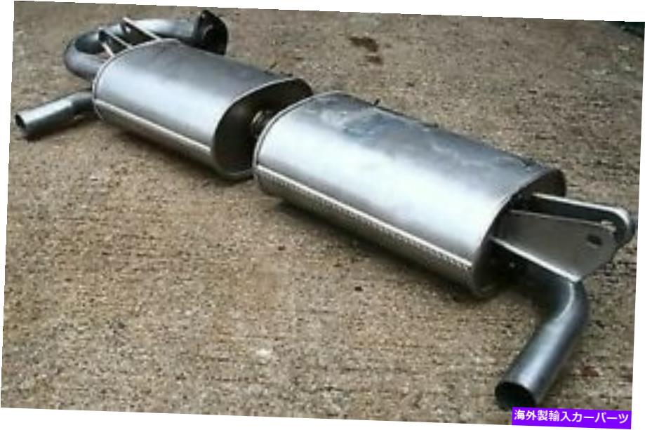 マフラー トヨタMR2 SW20 W2 2.0Lエキゾーストリアバックボックスサイレンサーマフラー3SGE 3SFE 5SFE Toyota MR2 SW20 W2 2.0L Exhaust Rear Back Box Silencer Muffler 3SGE 3SFE 5SFE【並行輸入品】