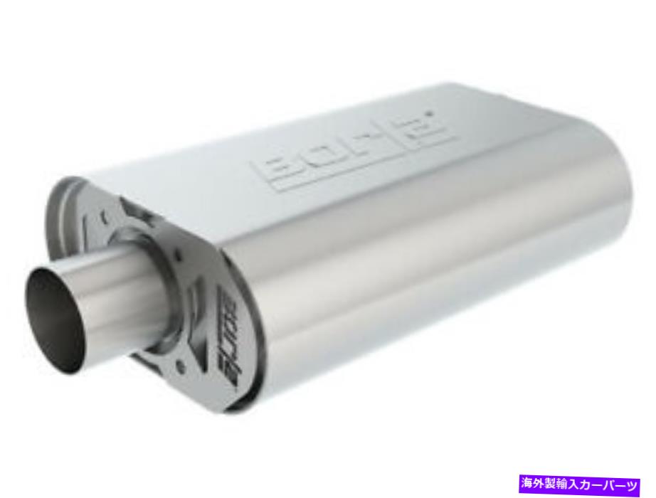 マフラー Borla Cratemuffler Fits Ford 289/302/351W/FE 2.5in ATAK 400832 BORLA CrateMuffler fits Ford 289/ 302/351W/FE 2.5in ATAK 400832【並行輸入品】