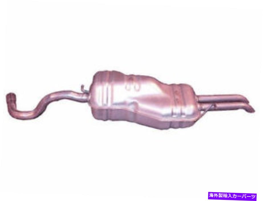 マフラー Bosal 66WQ89Fリアマフラーは1999-2005 VW Jetta GLSに適合します Bosal 66WQ89F Rear Muffler Fits 1999-2005 VW Jetta GLS【並行輸入品】