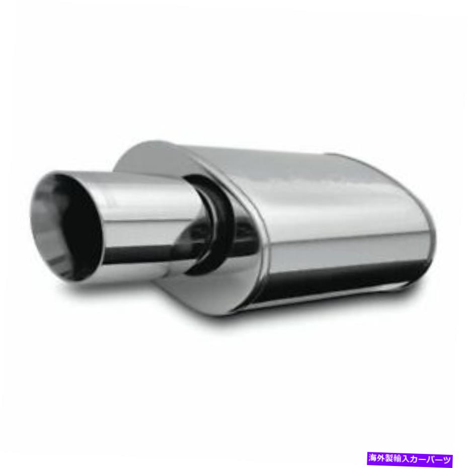 マフラー MagnaflowステンレスマフラーW/チップレースシリーズインレットアウトレット2.25in/ 4in 14851 Magnaflow Stainless Muffler w/ Tips Race Series Inlet-Outlet 2.25in/4in 14851【並行輸入品】