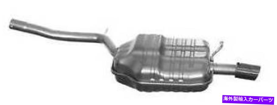 マフラー 2002年から2005年の排気マフラーアウディA4 Quattro Turbo 1.8L L4ガスDOHC Exhaust Muffler for 2002-2005 Audi A4 Quattro Turbo 1.8L L4 GAS DOHC【並行輸入品】