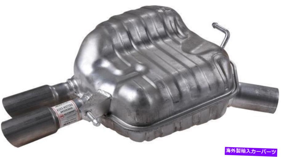 マフラー 排気マフラーフィット：2009-2013 Audi A4、2009-2012 Audi A4 Quattro Exhaust Muffler Fits: 2009-2013 Audi A4, 2009-2012 Audi A4 Quattro【並行輸入品】