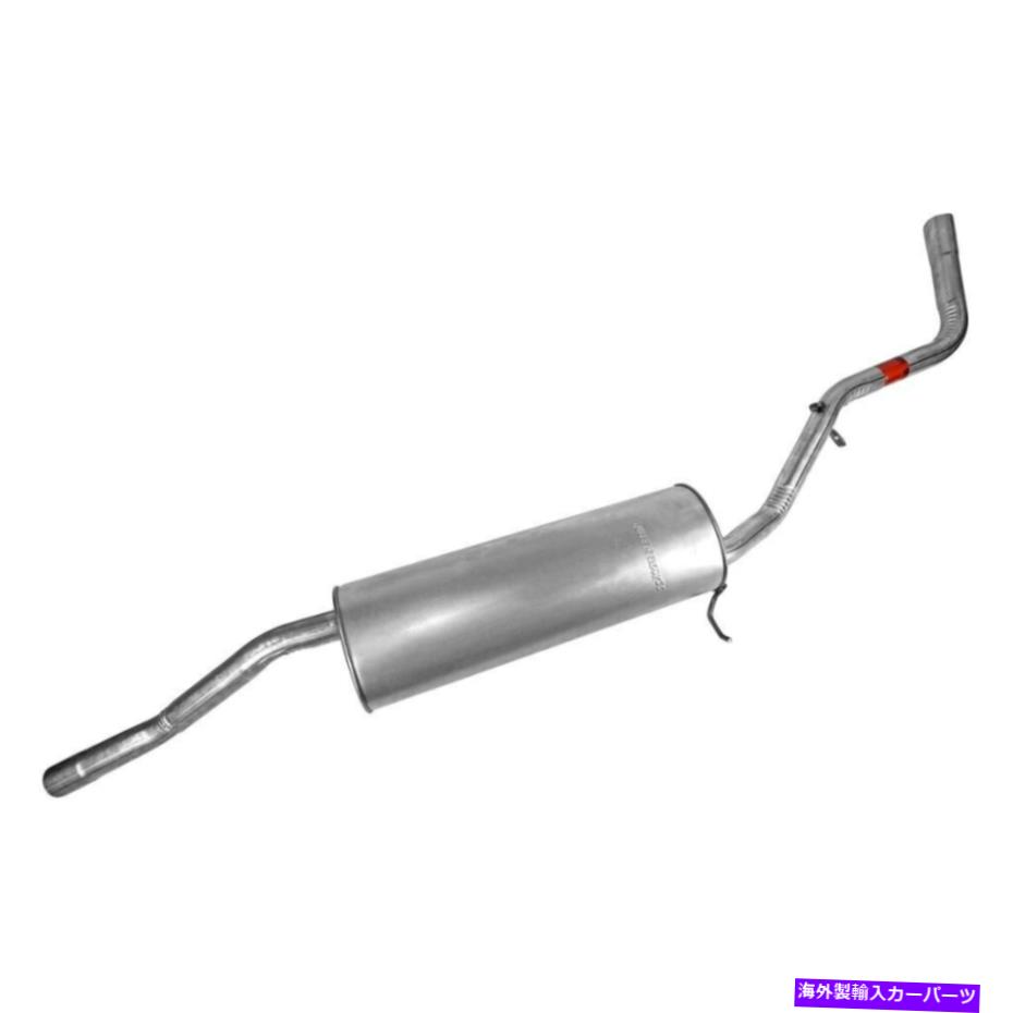 マフラー 日産フロンティア03-04エキゾーストマフラーとパイプアセンブリ静かなフローステンレス For Nissan Frontier 03-04 Exhaust Muffler and Pipe Assembly Quiet-Flow Stainless【並行輸入品】