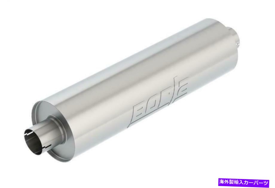 マフラー Borla 400130スペシャリティマフラー - ノッチ付きネック Borla 400130 Specialty Muffler - Notched Neck【並行輸入品】