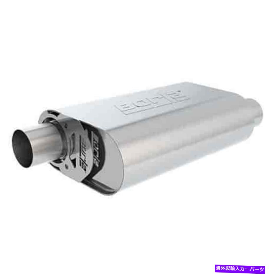 マフラー Borla 400834 Small Block Ford Crate Muffler for Stock HorsePower SBF 289＆302 s Borla 400834 Small Block Ford Crate Muffler For Stock Horsepower SBF 289 & 302 S【並行輸入品】