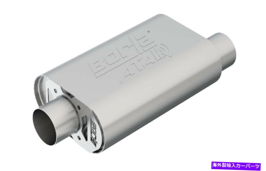マフラー ボルラ400844シボレーのオフセットセンタークレートマッフラースモールブロック350/383/406 V8 Borla 400844 Offset Center CrateMuffler for Chevrolet Small Block 350/383/406 V8【並行輸入品】