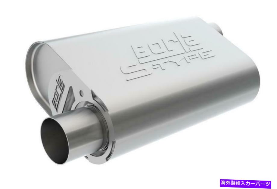 マフラー Borla 400840 Cratemuffler？ -Sタイプ Borla 400840 CrateMuffler? - S-Type【並行輸入品】