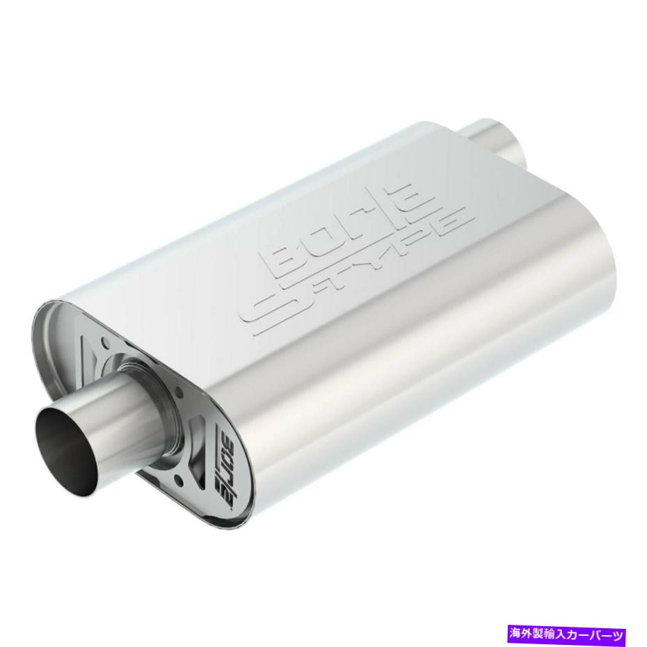 マフラー ファーゴD100パネル配信用67排気マフラーSタイプのステンレス鋼の楕円形 For Fargo D100 Panel Delivery 67 Exhaust Muffler S-Type Stainless Steel Oval【並行輸入品】