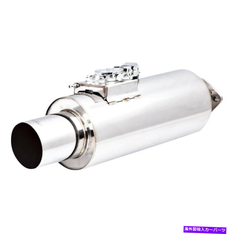 マフラー 排気マフラーバレックスステンレス鋼ラウンドエキゾーストマフラー2.5 "センターID、4" Exhaust Muffler Varex Stainless Steel Round Exhaust Muffler 2.5" Center ID, 4"【並行輸入品】｜Us Custom Parts Shop USDM