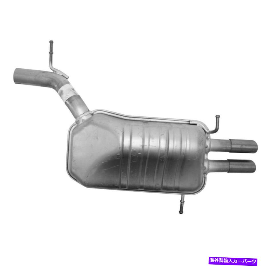 マフラー 7533-ae排気マフラーフィット1997-2000アウディA4 quattroターボ1.8l L4ガスDOHC 7533-AE Exhaust Muffler Fits 1997-2000 Audi A4 Quattro Turbo 1.8L L4 GAS DOHC【並行輸入品】