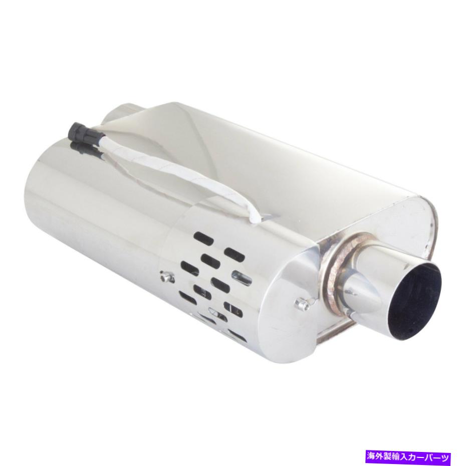 マフラー 排気マフラーヴァレックスステンレス鋼楕円形の排気マフラーW隠されたモーター2.5 " Exhaust Muffler Varex Stainless Steel Oval Exhaust Muffler w Hidden Motor 2.5"【並行輸入品】｜Us Custom Parts Shop USDM 88,996円