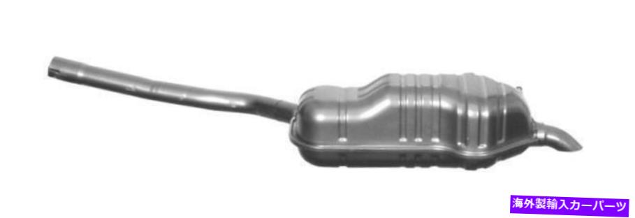 マフラー 2000年から2001年の排気マフラーAudi A6 Quattro Turbo 2.7L V6 Gas Dohc Exhaust Muffler for 2000-2001 Audi A6 Quattro Turbo 2.7L V6 GAS DOHC【並行輸入品】