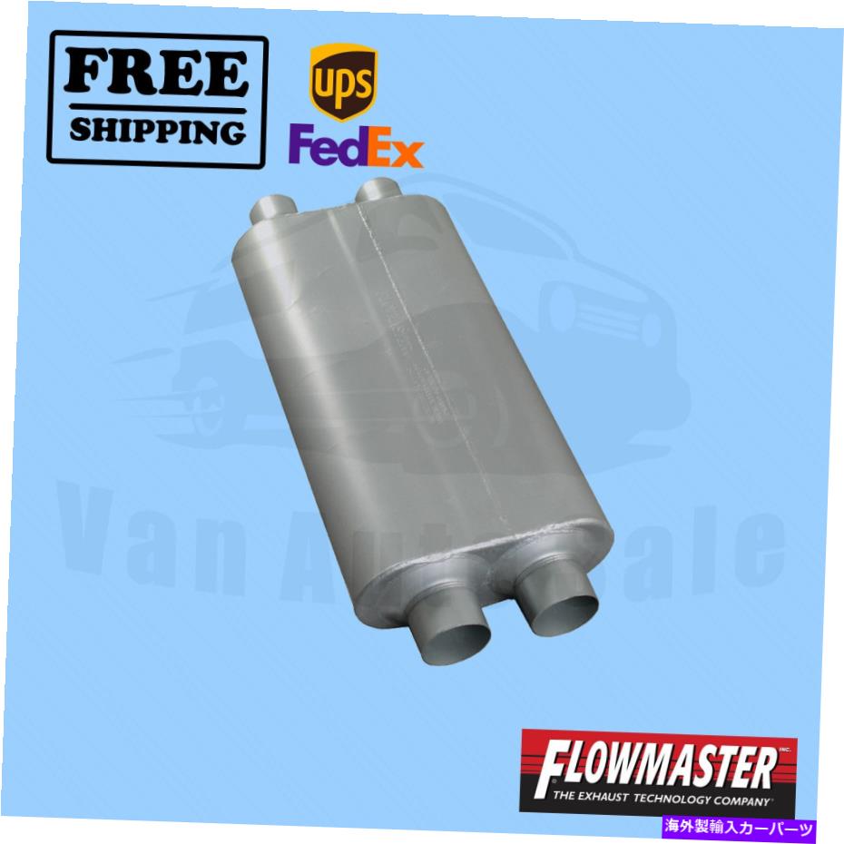 マフラー 1996-1999 GMC K2500の排気マフラーフローマスター Exhaust Muffler FlowMaster for 1996-1999 GMC K2500【並行輸入品】