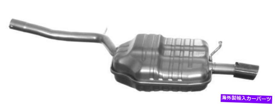 マフラー 2004年から2005年の排気マフラーアウディA4 Quattroベースターボ1.8L L4ガスDOHC Exhaust Muffler for 2004-2005 Audi A4 Quattro Base Turbo 1.8L L4 GAS DOHC【並行輸入品】｜Us Custom Parts Shop USDM
