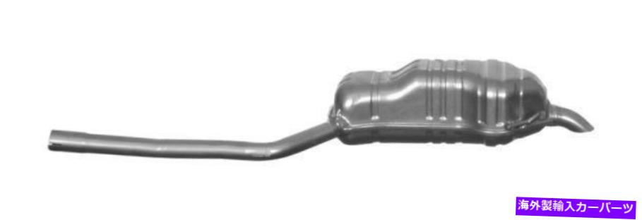 マフラー 2000年から2001年の排気マフラーAudi A6 Quattro Turbo 2.7L V6 Gas Dohc Exhaust Muffler for 2000-2001 Audi A6 Quattro Turbo 2.7L V6 GAS DOHC【並行輸入品】