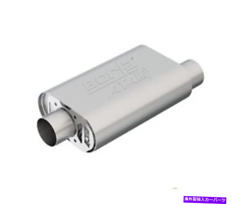 マフラー Borla 400844 Atak Cratemuffler排気マフラーステンレス鋼3 "オフセットインレット Borla 400844 ATAK CrateMuffler Exhaust Muffler Stainless Steel 3" Offset Inlet【並行輸入品】｜Us Custom Parts Shop USDM
