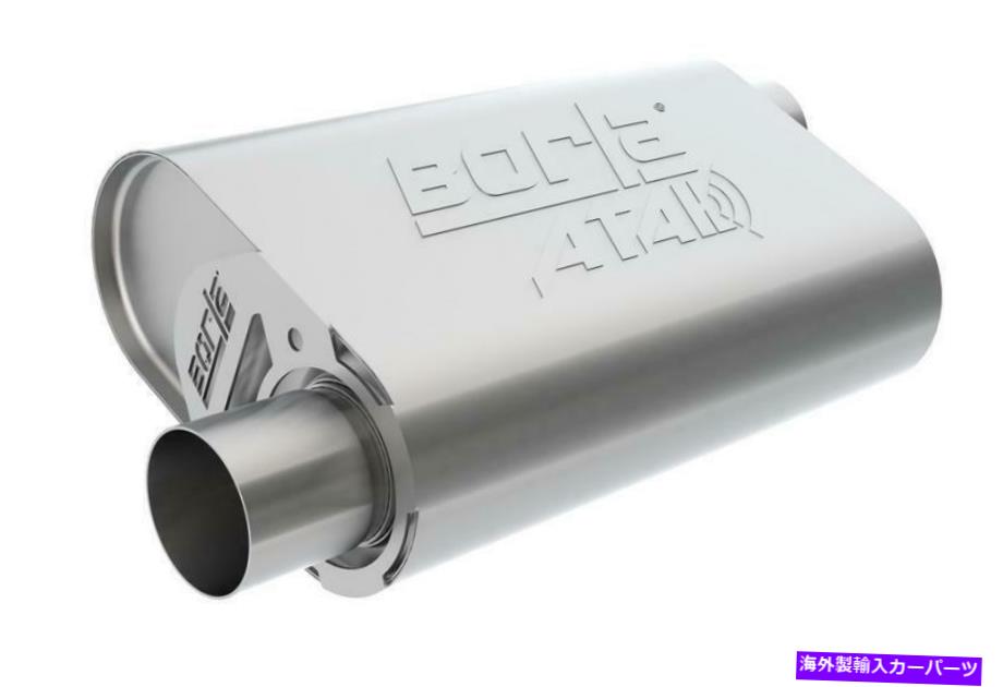 マフラー Borla 400841 Cratemuffler？ - アタック？排気マフラー400841 Borla 400841 CrateMuffler? - ATAK? Exhaust Muffler 400841【並行輸入品】