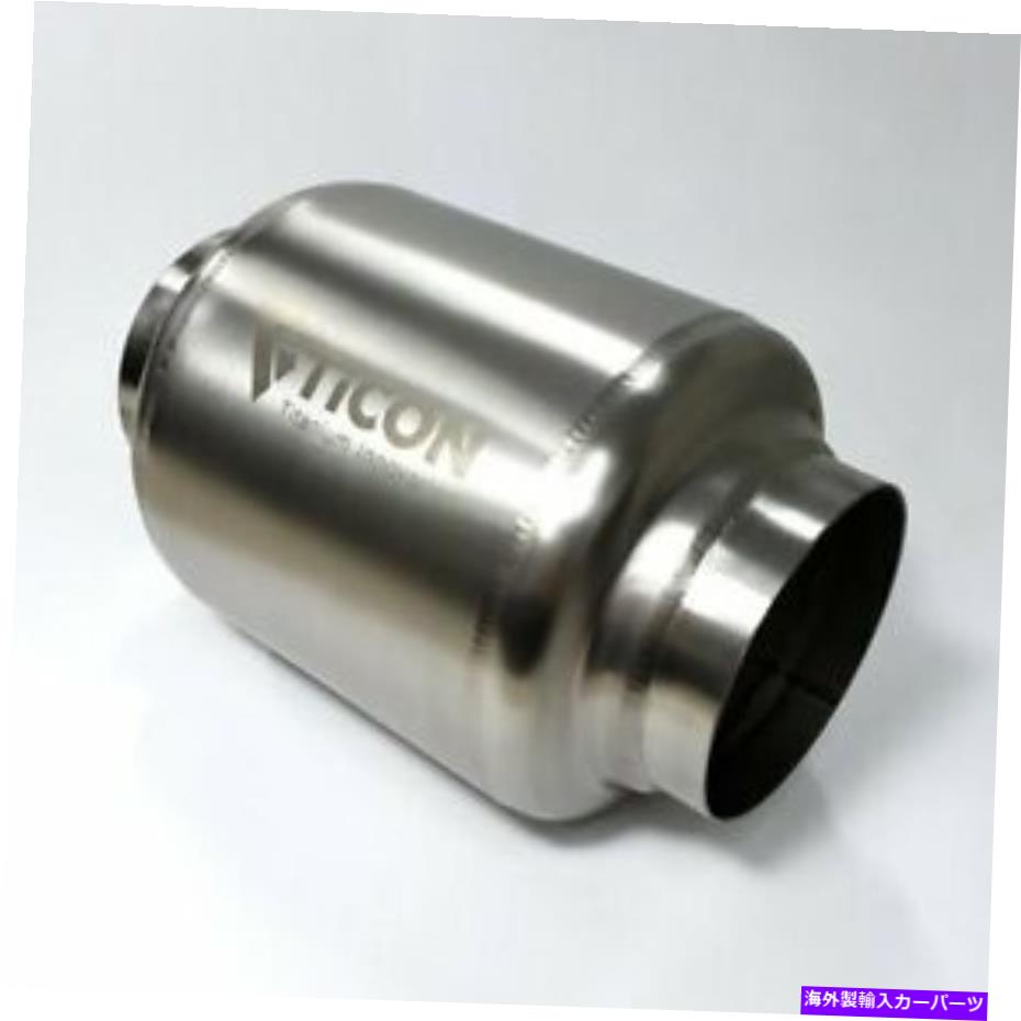 マフラー Ticon Industries 7in Oal 3.0in In/Out Ultralightチタンマフラー Ticon Industries 7in OAL 3.0in In/Out Ultralight Titanium Muffler【並行輸入品】