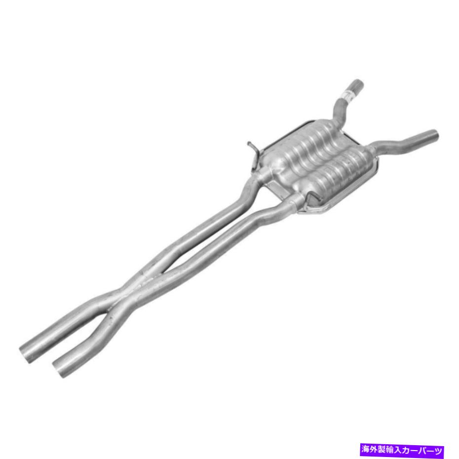 マフラー Audi A6 Quattro 00-04排気マフラーとパイプアセンブリAP排気フロント For Audi A6 Quattro 00-04 Exhaust Muffler and Pipe Assembly AP Exhaust Front【並行輸入品】