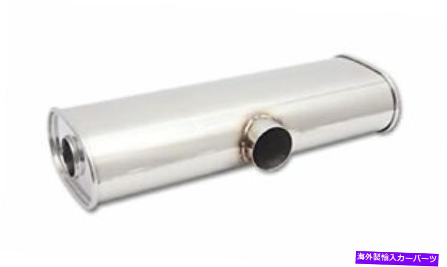 マフラー 活気のある10632ストリートパワーオーバルマフラー Vibrant 10632 StreetPower Oval Muffler【並行輸入品】