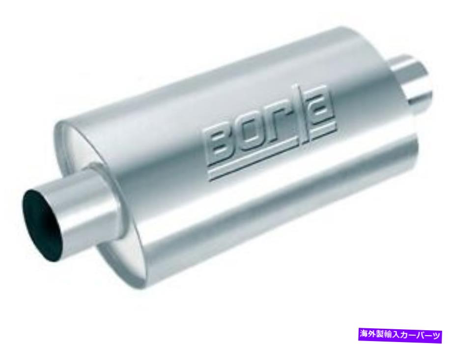 マフラー Borla 400371 XR-1ステンレスマルチコアレーシングマフラー Borla 400371 XR-1 Stainless Multicore Racing Mufflers【並行輸入品】