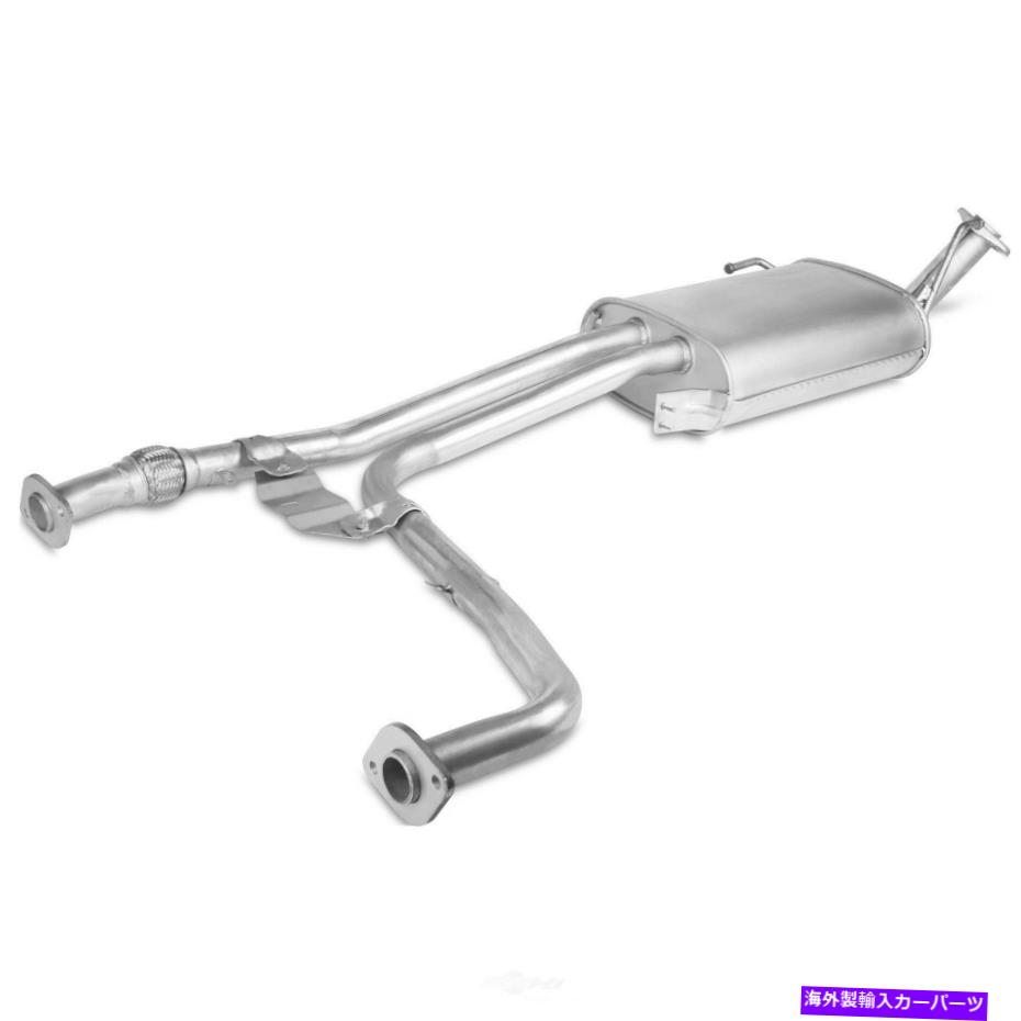 マフラー エキゾーストマフラーアセンブリダイレクトフィットBrexastr 285-187 Exhaust Muffler Assembly-Direct-Fit BRExhaust 285-187【並行輸入品】