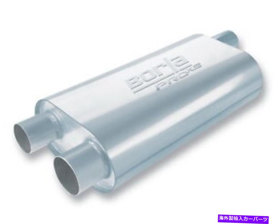 マフラー Borla 40474 UNV OV横方向シングル3インチターボマフラー Borla 40474 UNV OV Transverse Single 3in Turbo Muffler【並行輸入品】｜Us Custom Parts Shop USDM