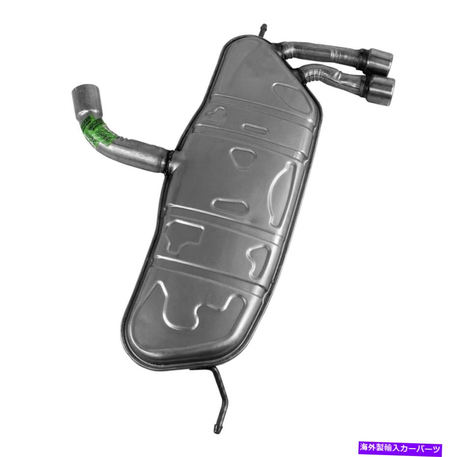 マフラー フォルクスワーゲンGTI 06-10エキゾーストマフラーとパイプアセンブリ静かなフローアルミ For Volkswagen GTI 06-10 Exhaust Muffler and Pipe Assembly Quiet-Flow Aluminized【並行輸入品】