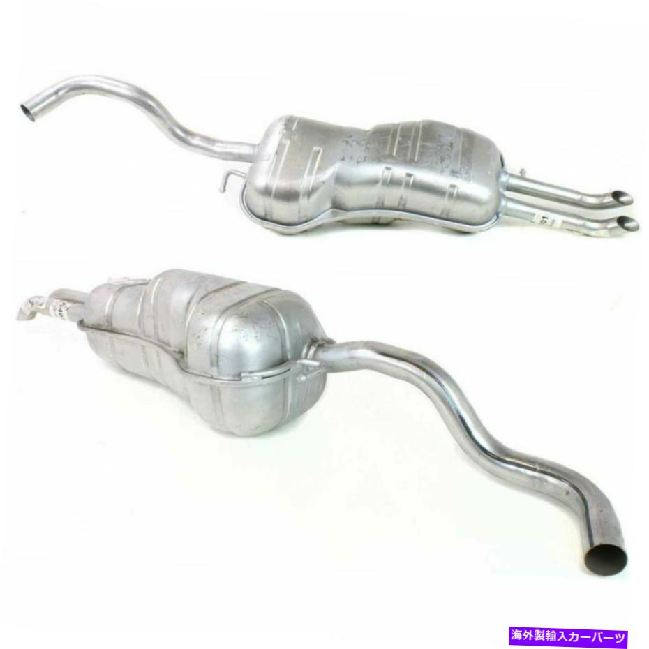 マフラー 新しい排気マフラーはフォルクスワーゲンジェッタジェッタシティに適合します New Exhaust Muffler Fits Volkswagen Jetta Jetta City【並行輸入品】