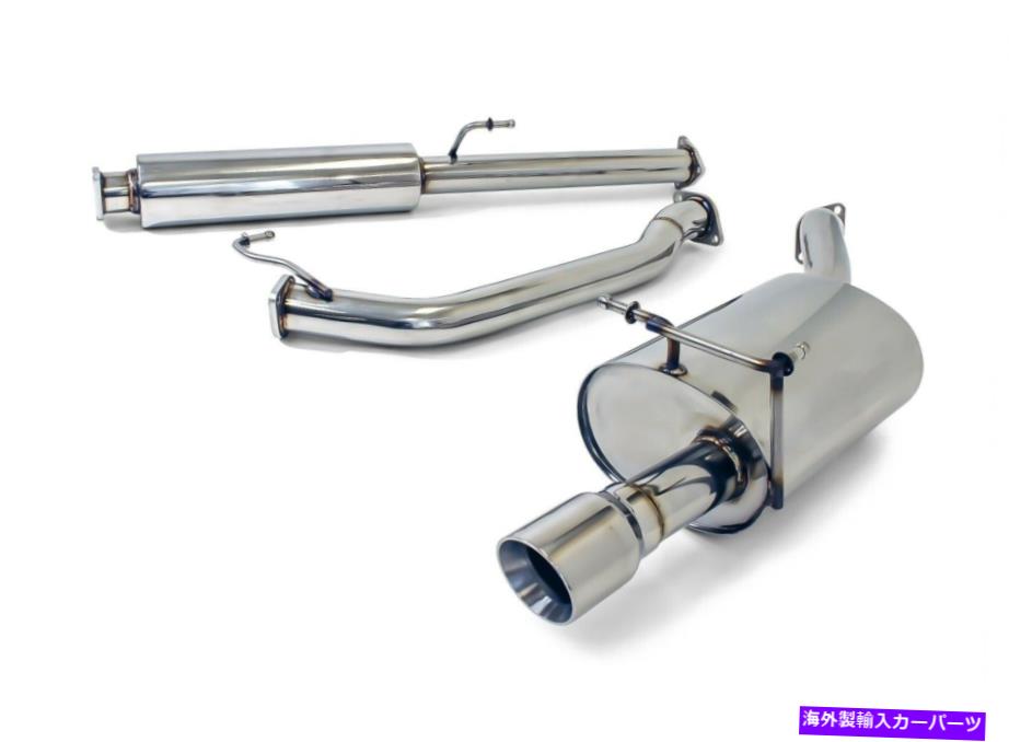 マフラー 2007-2009ホンダCR-V CRVパフォーマンスステンレススチールキャットバックエキゾーストRE3 RE4 2.4 2007-2009 Honda CR-V CRV Performance Stainless Steel Catback Exhaust RE3 RE4 2.4【並行輸入品】