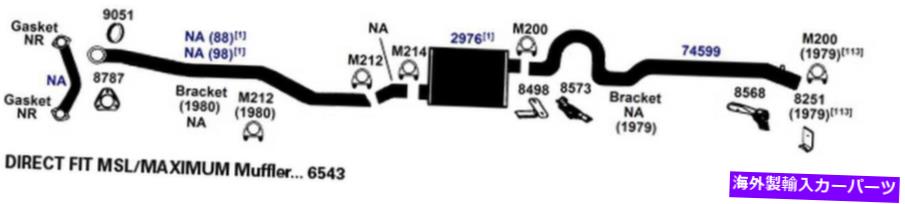 マフラー 1998年から1999年のアウディA6 Quattroの排気マフラー Exhaust Muffler for 1998-1999 Audi A6 Quattro【並行輸入品】