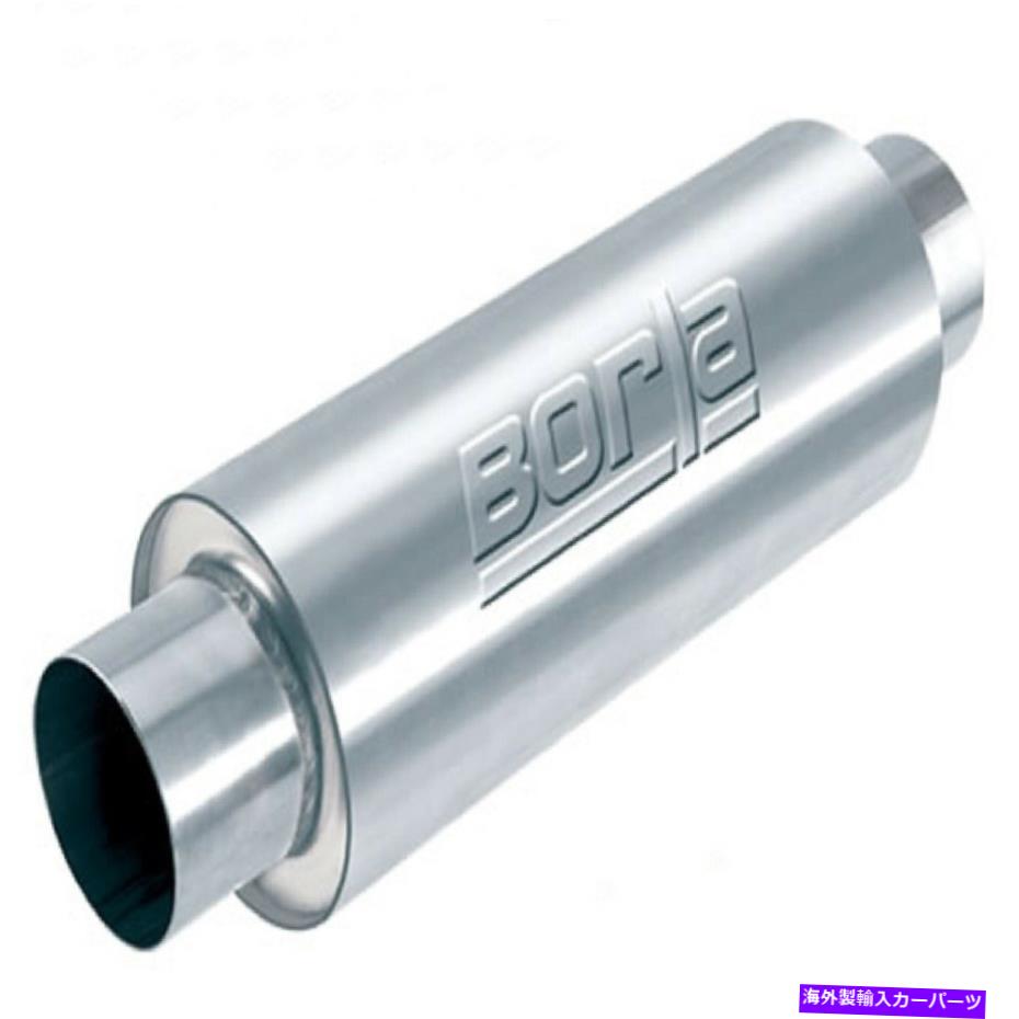 マフラー BORLA 400373 XR1 3IN。 In/Out 16 x 6.25in。 dia。マルチコア Borla 400373 XR1 3in. IN/OUT 16 X 6.25in. DIA. MULTICORE【並行輸入品】